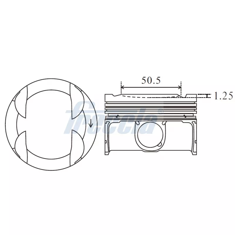 Piston FRECCIA FP23-114200