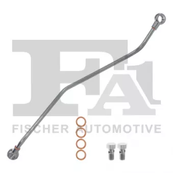 Conduite d'huile, compresseur FA1