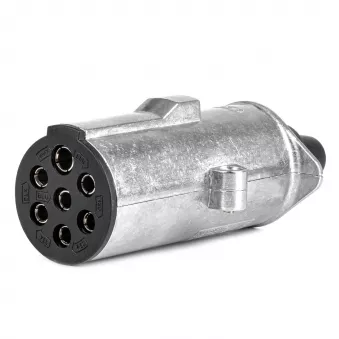 Fiche remorque 7 broches type N 24V TIR - AMIO 04790