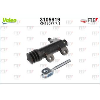 Cylindre récepteur, embrayage FTE 3105619