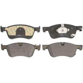 Jeu de 4 plaquettes de frein avant ABE C1M084ABE