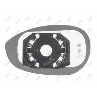 Verre de rétroviseur, rétroviseur extérieur ABAKUS 1101G04