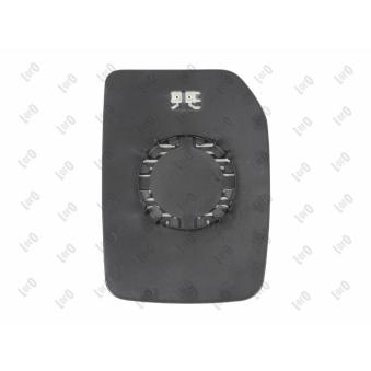 Verre de rétroviseur, rétroviseur extérieur ABAKUS 1244G03