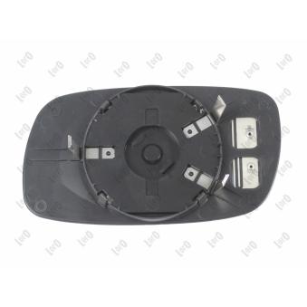 Verre de rétroviseur, rétroviseur extérieur ABAKUS 2805G04