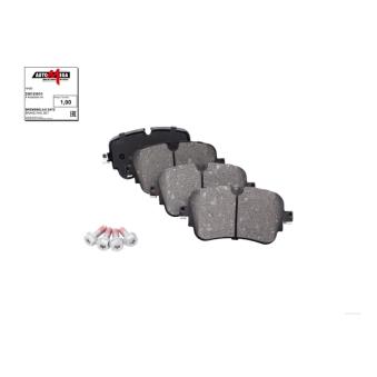 Jeu de 4 plaquettes de frein arrière AUTOMEGA 250153010