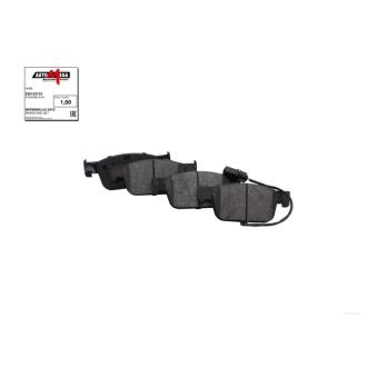 Jeu de 4 plaquettes de frein avant AUTOMEGA 250153110