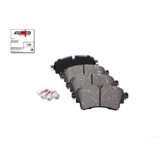 Jeu de 4 plaquettes de frein arrière AUTOMEGA 250153410
