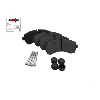 Jeu de 4 plaquettes de frein avant AUTOMEGA 250153610