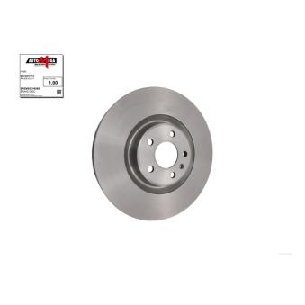 Jeu de 2 disques de frein avant AUTOMEGA