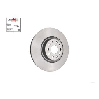 Jeu de 2 disques de frein avant AUTOMEGA