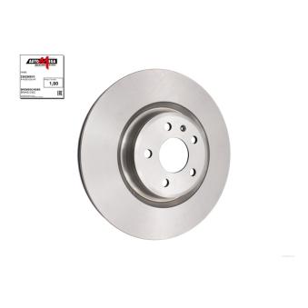 Jeu de 2 disques de frein avant AUTOMEGA 250280810