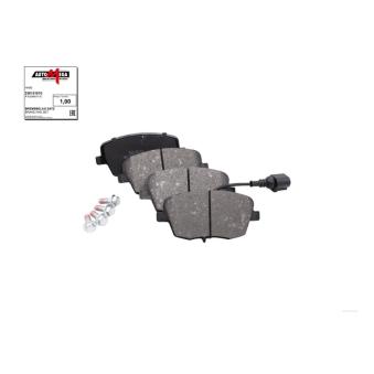 Jeu de 4 plaquettes de frein arrière AUTOMEGA 250151010