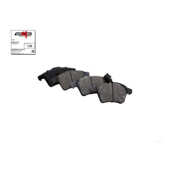 Jeu de 4 plaquettes de frein avant AUTOMEGA 250151110