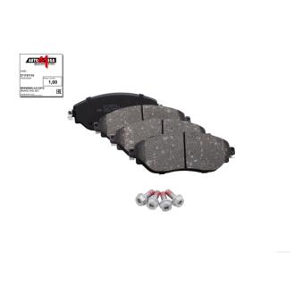Jeu de 4 plaquettes de frein avant AUTOMEGA 271707110