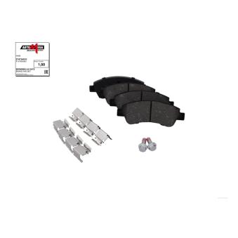 Jeu de 4 plaquettes de frein avant AUTOMEGA 274734510