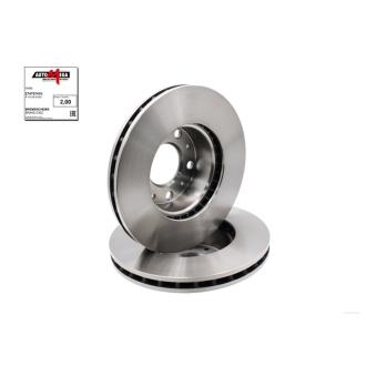 Jeu de 2 disques de frein avant AUTOMEGA 274757410