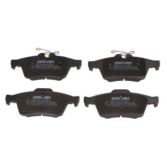 Jeu de 4 plaquettes de frein arrière Dr!ve+