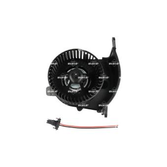 Moteur électrique, pulseur d'air habitacle NRF 34057