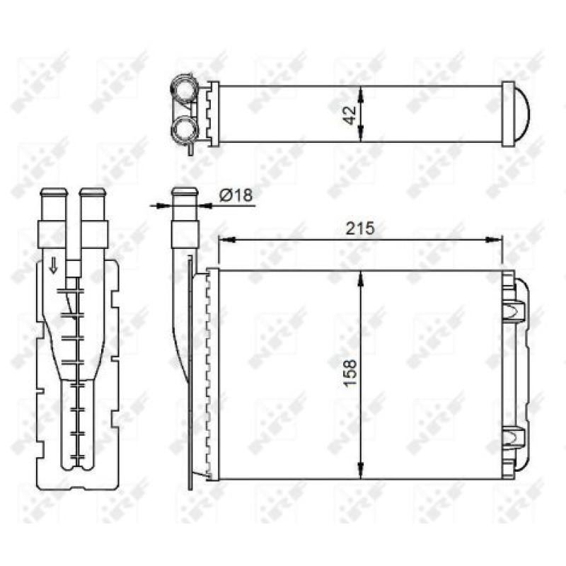 Système de chauffage NRF 507339 - Visuel 2