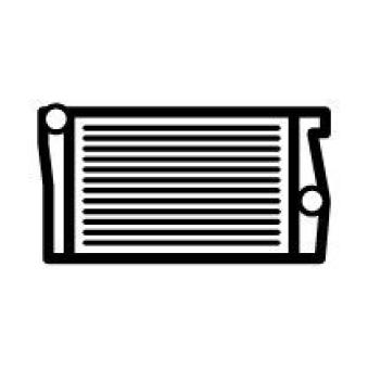 Radiateur, refroidissement du moteur NRF 550449