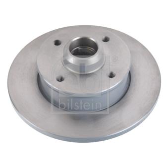 Jeu de 2 disques de frein arrière FEBI BILSTEIN