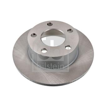 Jeu de 2 disques de frein arrière FEBI BILSTEIN 09075