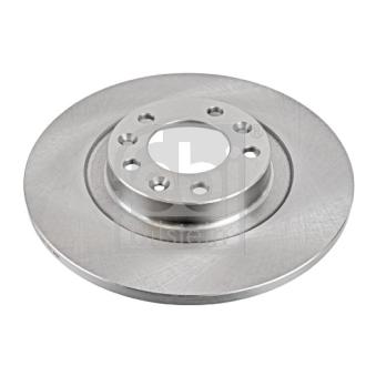 Jeu de 2 disques de frein arrière FEBI BILSTEIN