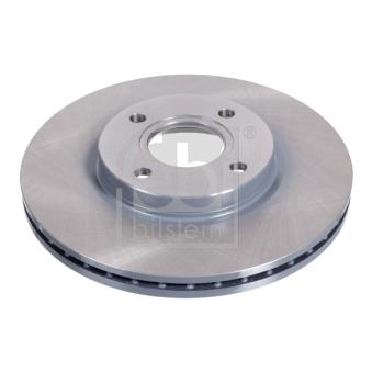 Jeu de 2 disques de frein avant FEBI BILSTEIN