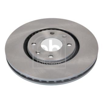 Jeu de 2 disques de frein avant FEBI BILSTEIN