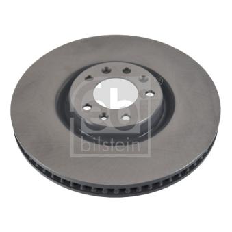 Jeu de 2 disques de frein avant FEBI BILSTEIN 107717