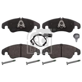 Jeu de 4 plaquettes de frein avant FEBI BILSTEIN