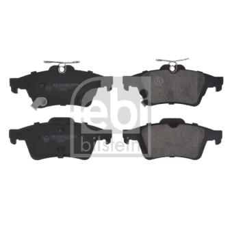 Jeu de 4 plaquettes de frein arrière FEBI BILSTEIN