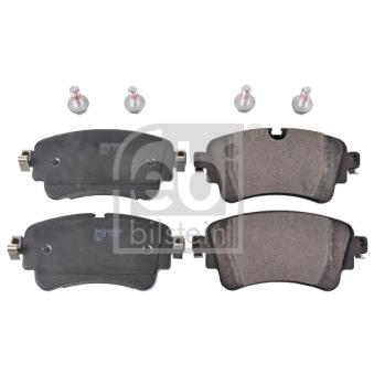 Jeu de 4 plaquettes de frein arrière FEBI BILSTEIN