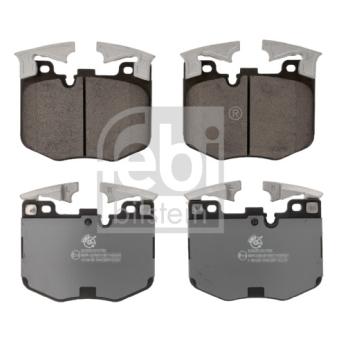 Jeu de 4 plaquettes de frein avant FEBI BILSTEIN