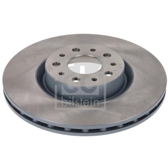 Jeu de 2 disques de frein avant FEBI BILSTEIN