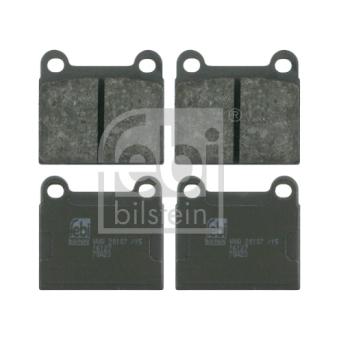 Jeu de 4 plaquettes de frein arrière FEBI BILSTEIN