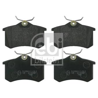 Jeu de 4 plaquettes de frein arrière FEBI BILSTEIN