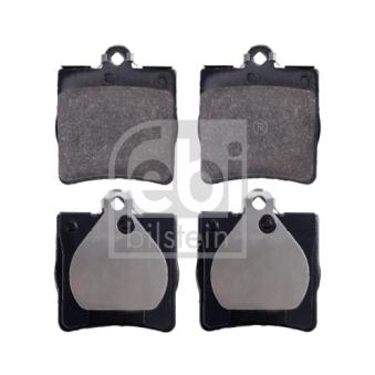 Jeu de 4 plaquettes de frein arrière FEBI BILSTEIN