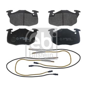 Jeu de 4 plaquettes de frein avant FEBI BILSTEIN