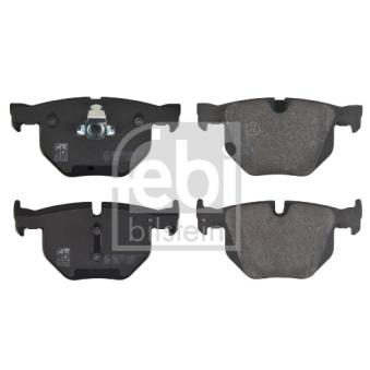 Jeu de 4 plaquettes de frein arrière FEBI BILSTEIN