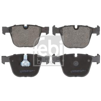 Jeu de 4 plaquettes de frein arrière FEBI BILSTEIN