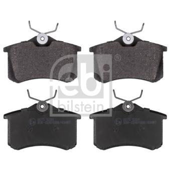 Jeu de 4 plaquettes de frein arrière FEBI BILSTEIN 16488
