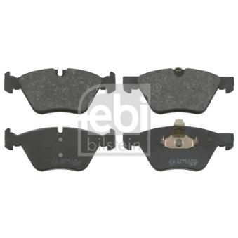 Jeu de 4 plaquettes de frein avant FEBI BILSTEIN
