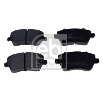 Jeu de 4 plaquettes de frein avant FEBI BILSTEIN