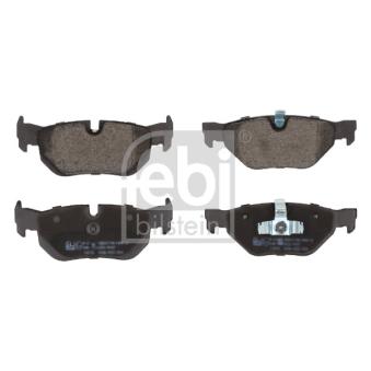 Jeu de 4 plaquettes de frein arrière FEBI BILSTEIN