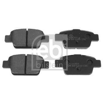 Jeu de 4 plaquettes de frein arrière FEBI BILSTEIN