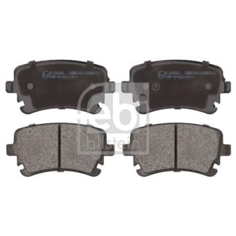 Jeu de 4 plaquettes de frein arrière FEBI BILSTEIN