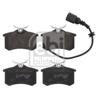 Jeu de 4 plaquettes de frein arrière FEBI BILSTEIN 16639
