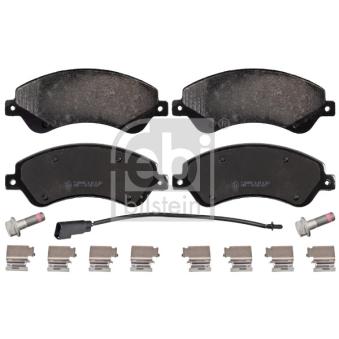Jeu de 4 plaquettes de frein avant FEBI BILSTEIN