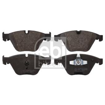Jeu de 4 plaquettes de frein avant FEBI BILSTEIN